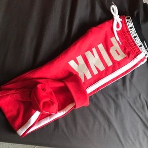 Brand new never worn red PINK pants